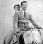 Avec Gregory Peck dans Vacances Romaines
