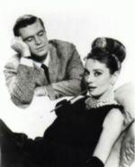 Avec George Peppard dans Breakfast at Tiffany's