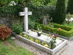 La tombe d'Audrey à Tolochenaz-sur-Morges